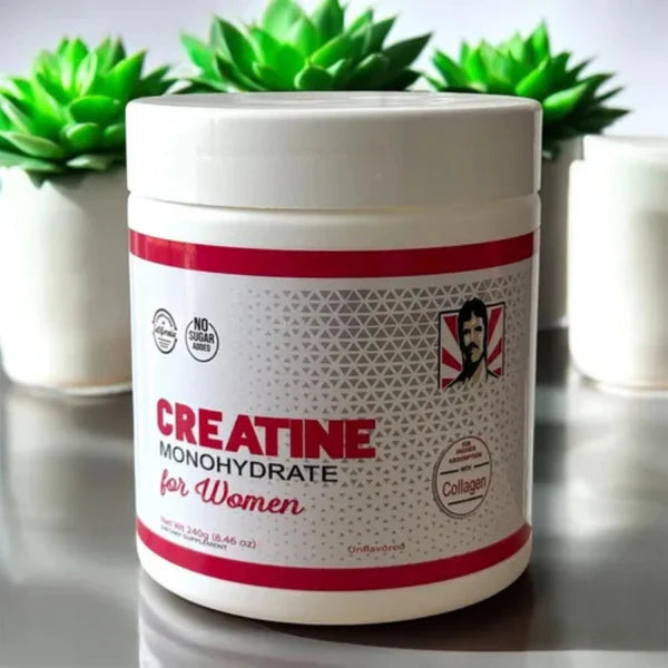 Creatine Monohydrate - Glúteos fuertes. Recuperación fácil. Belleza activa.