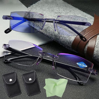 Eyeglasses pro - Gafas multifocales 2 en 1 con protección contra luz azul
