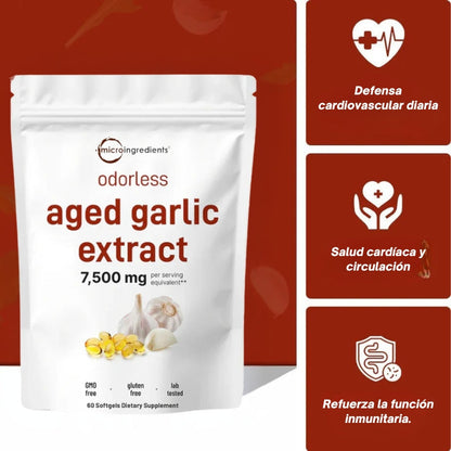 Micro Ingredients - Cápsulas blandas de extracto de ajo