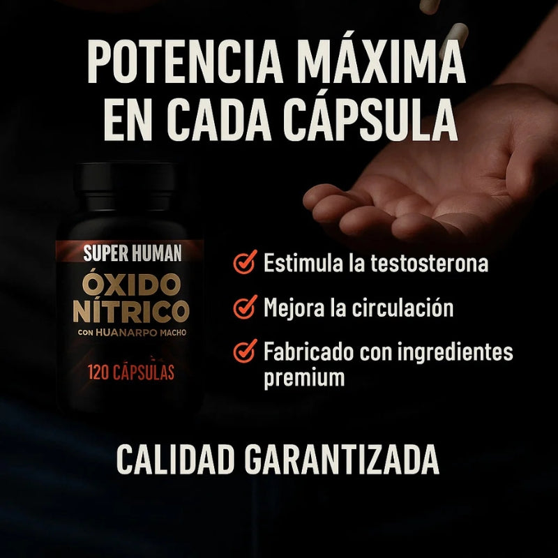 OXIDO NITRICO para Energía, Potencia y Rendimiento - OFERTA 2X1