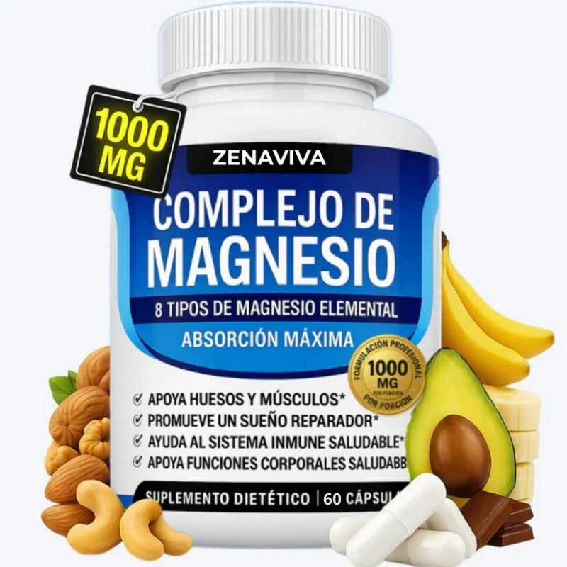 ZenaMag - Capsulas de Magnesio Complex - OFERTA 2X1