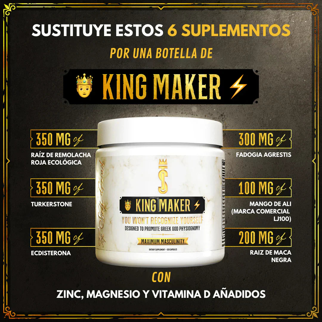 KING MAKER - Recupera tu Masculinidad - OFERTA 2X1